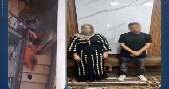 الداخلية تضبط المتهم بضرب زوجة شقيقه بسبب لهو الأطفال.. فيديو