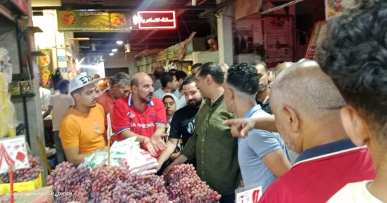محافظة الإسكندرية تشن حملة تفتيشية مكبرة بمول محطة مصر 