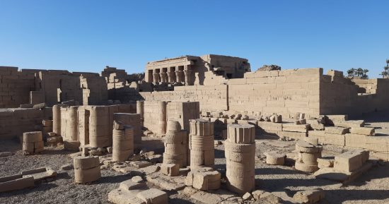 معبد دندرة.. كنز الآثار الفرعونية فى قنا