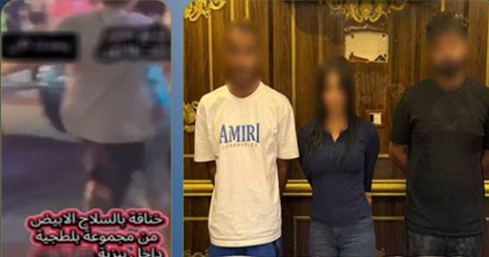 الداخلية تضبط المتهمين بالتشاجر داخل محطة وقود بسبب معاكسة فتاة