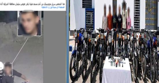 ضبط لصوص سرقوا 10 دراجات بخارية في الشرقية