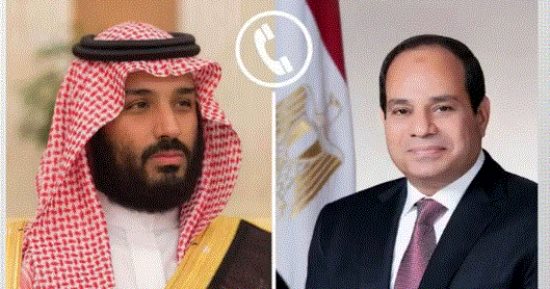 الرئيس السيسي ومحمد بن سلمان يؤكدان ضرورة خفض التصعيد الإقليمي وتعزيز التعاون