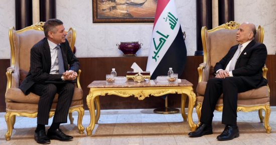 وزير خارجية العراق يبحث مع القائم بالأعمال الأمريكى عددا من القضايا المشتركة