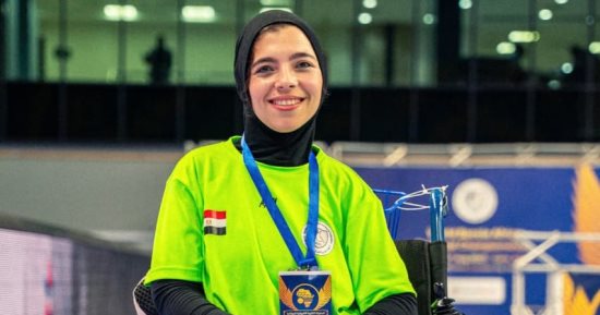 تسنيم جودة تفوز بعضوية لجنة اللاعبين بالاتحاد الدولي للبوتشيا