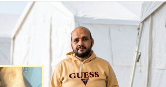 "ساقى بترت لكن وجع أطفالى أكبر من وجعى".. جبر نصير جريح حرب غزة.. أنهكته آلام الإصابة وأقعدته على كرسى متحرك ويواجه أصعب معاركه.. أب لا يستطيع العمل وأربعة أطفال ينتظرون منه طعاما لا يملك ثمنه