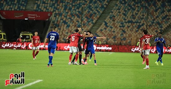 سموحة يفرض التعادل السلبي على الأهلي في الشوط الأول