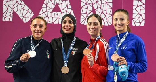 مصر تكسر رقمها التاريخى فى المتوسط.. وتقفز بين الخمسة العظماء فى تارانتو