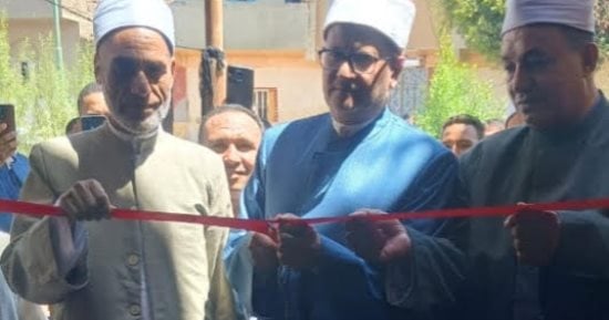مدير أوقاف سوهاج يفتتح مسجدين بقريتى بلصفورة والغريزات