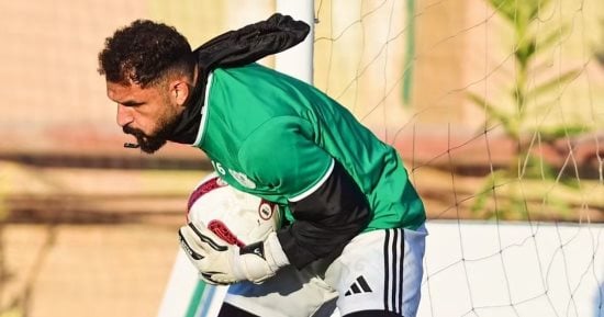 تدريبات خاصة لحراس المصري استعداداً للجولة الرابعة بالدوري.. صور 
