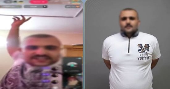 ضبط المتهم ينشر فيديوهات منافية للاداب لزيادة المشاهدات  