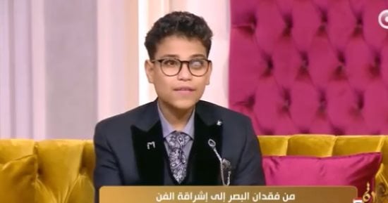 مطرب من ذوى الهمم لـ جوهرة مصرية: فنانين بيشجعونى وأحلم أن أصبح مترجما