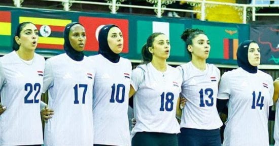 مريم متولى أفضل لاعبة فى بطولة أفريقيا لسيدات الكرة الطائرة