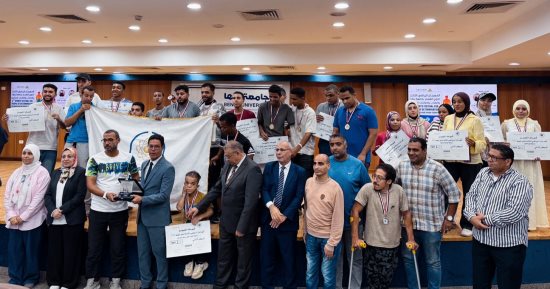 منتخب ذوي الهمم بجامعة العاصمة يتصدر المهرجان الرياضي الثالث بجامعة بنها