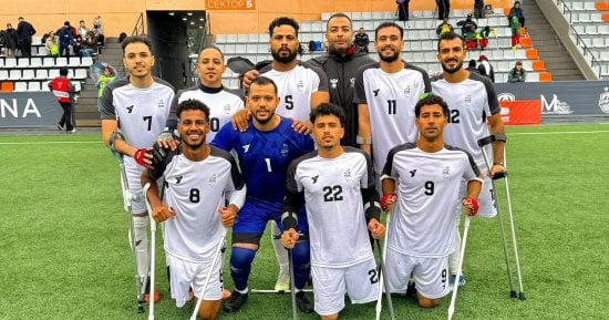 منتخب كرة القدم للساق الواحدة يواجه روسيا فى نهائي البطولة الدولية