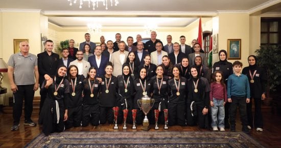 بيراميدز يلبى دعوة السفارة المصرية فى نيروبى ويكرم منتخب مصر للكرة الطائرة للسيدات