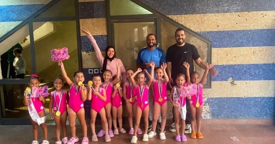 11 فراشة تحلق بالذهب.. بطلات الجمباز يتوجن بكأس مصر في مرحلة 6 سنوات.. صور