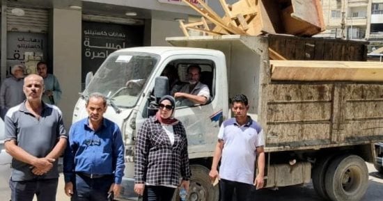 رفع 256 مخالفة وإشغالا خلال حملة مكبرة بحي شرق سوهاج