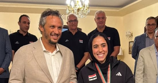 بطلات أفريقيا للكرة الطائرة يطالبن ممدوح عيد بإدخال اللعبة ضمن أنشطة بيراميدز