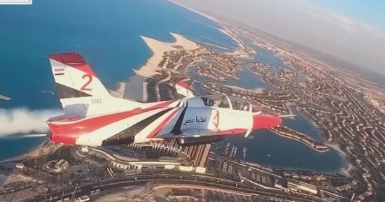 فرسان الإمارات والنجوم التركية ورافال الفرنسية تتألق فى سماء العلمين