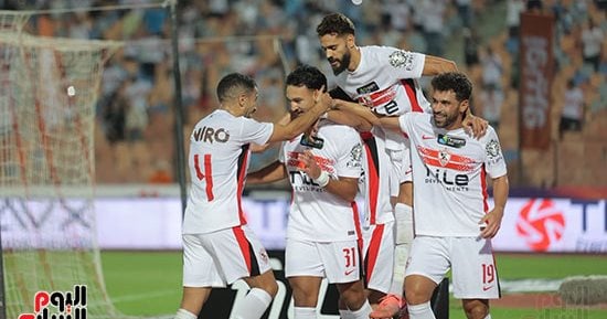 الزمالك يهزم أبو قير للأسمدة بهدفين نظيفين ويعتلى صدارة الدورى مؤقتا 