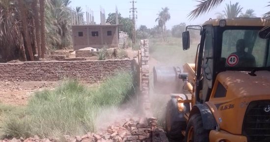 إزالة 47 حالة ضمن المرحلة الأولى من الموجة الـ30 بأسوان