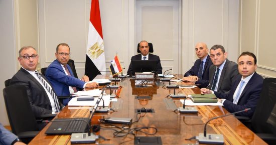 وزير الخارجية يلتقي الموظفين المصريين العاملين بالاتحاد الأفريقى
