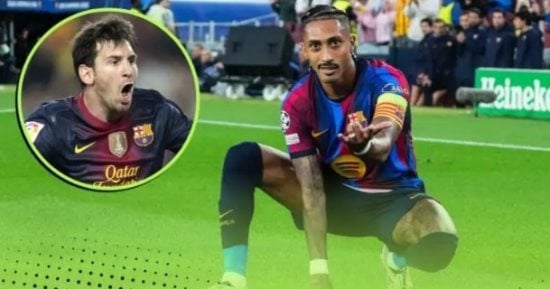 يطارد أرقام ميسي.. 7 إنجازات تاريخية تنتظر رافينيا مع برشلونة