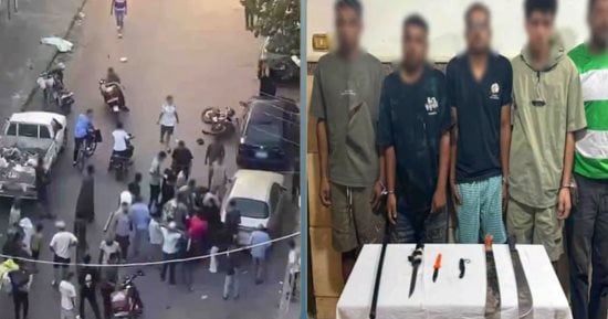 ضبط 6 أشخاص اشتركوا في مشاجرة بالأسلحة البيضاء بالإسماعيلية 