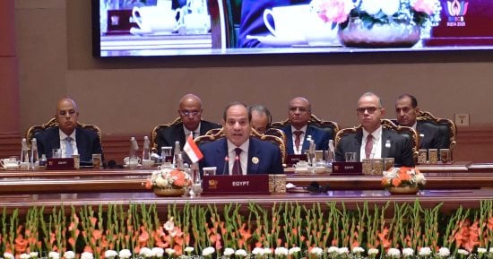 الرئيس السيسي: مصر ترحب بفتح آفاق جديدة للتجارة والاستثمار عبر قناة السويس