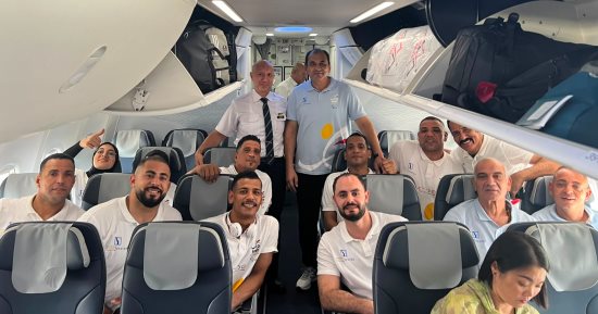 منتخب كرة اليد على الكراسي المتحركة يتوجه إلى إسبانيا للمشاركة ببطولة العالم