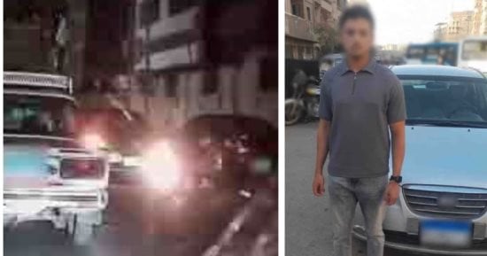بسبب اختصار الطريق.. ضبط طالب قاد سيارة ملاكي عكس الاتجاه بالقاهرة