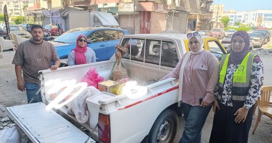 ضبط ربع طن أغذية ومواد مخالفة داخل محل عطارة في بورسعيد