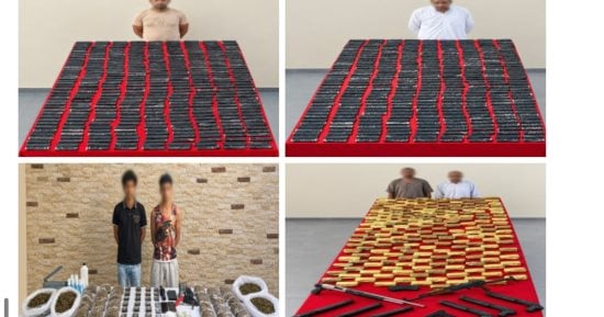 مقتل 3 عناصر خطرة وضبط شحنة مخدرات وأسلحة بقيمة 161 مليون جنيه