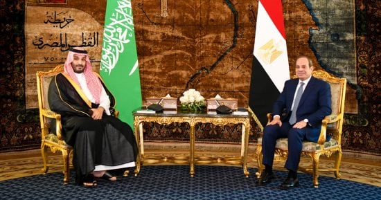 الرئيس السيسى والأمير محمد بن سلمان: العلاقات بين مصر والمملكة لا تقبل إلا أن تكون مثلى