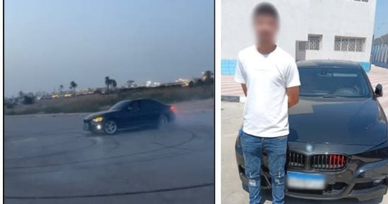 ضبط طالب عرض حياة المواطنين للخطر أثناء قيادة سيارته برعونة في الإسماعيلية