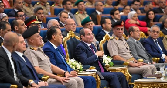 الرئيس السيسى: دورات الأكاديمية العسكرية توفر جرعة ضخمة من المعرفة