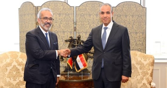 وزير الخارجية يستقبل نظيره البرتغالي ويبحثان القضايا الإقليمية والدولية