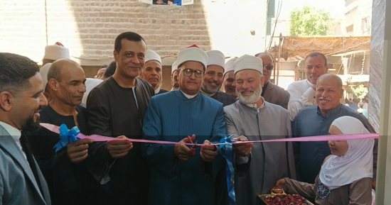 افتتاح مسجد الإخلاص بقرية الغريزات بحضور مدير أوقاف سوهاج