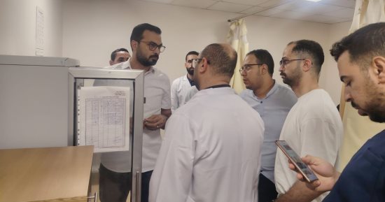 وكيل صحة سوهاج يجري زيارة تفقدية لمستشفى ساقلتة