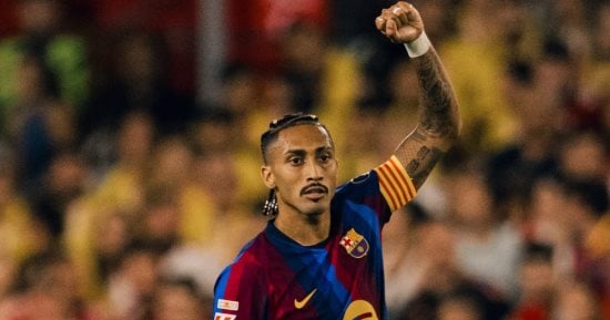 إشبيلية ضد برشلونة.. تعادل مثير فى 4 دقائق بالشوط الأول من الليجا