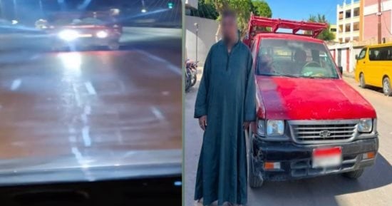 تسببت في إعاقة الرؤية.. ضبط سائق بسبب تثبيت كشافات مخالفة بسيارته بالمنيا