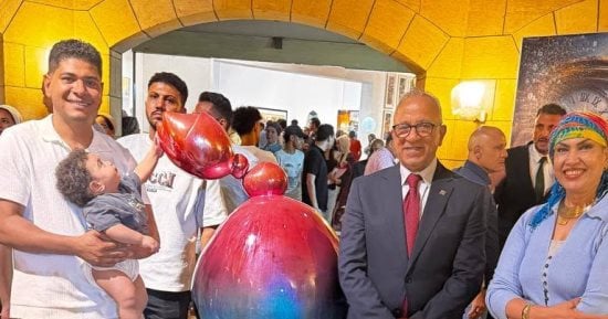 مصطفى بكر بعد فوزه بجائزة النحت: "وقت المرح" يحكى حكاية بدأت من الصفر