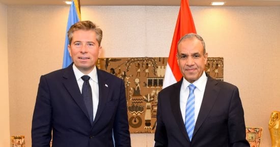 وزير الخارجية يلتقي وكيل سكرتير الأمم المتحدة للشئون الإنسانية ومنسق الإغاثة