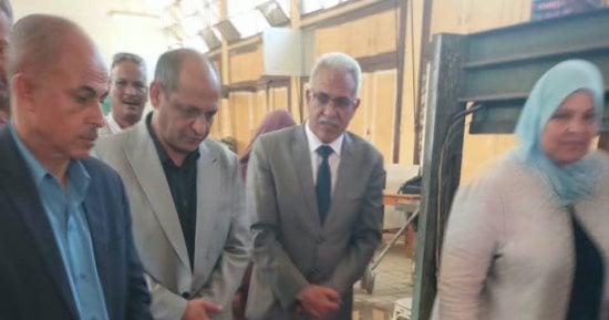 وكيل تعليم الإسماعيلية يستقبل رئيس الإدارة المركزية للتعليم الفنى