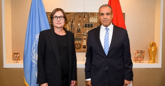 وزير الخارجية يثمن دور الصليب الأحمر في حماية ضحايا النزاعات والعنف