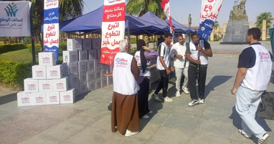 من أسوان.. المحطة الأخيرة لقوافل «إيد واحدة» بمحافظات الصعيد (فيديو)