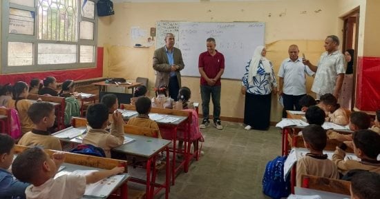 مدير تعليم القليوبية يفاجئ مدارس القناطر ويحيل مسؤولين للتحقيق