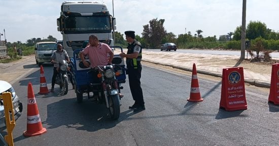 مدير أمن الفيوم يوجّه بحملات مرورية مكبرة يوميا لضبط المخالفات والسيطرة على الشارع