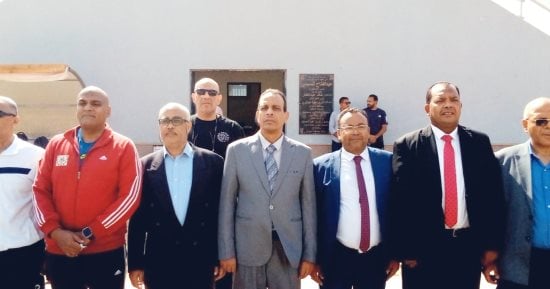 جامعة أسوان تستقبل الطلاب بتحية العلم والأنشطة الرياضية في مستهل العام الجديد