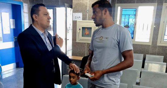 مدير التأمين الصحى بجنوب سيناء يتفقد منشآت رأس سدر ويستمع لملاحظات المنتفعين